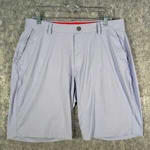 Redvanly Hanover Shorts Mens L Purple 34x9 Golf Performance Pull On